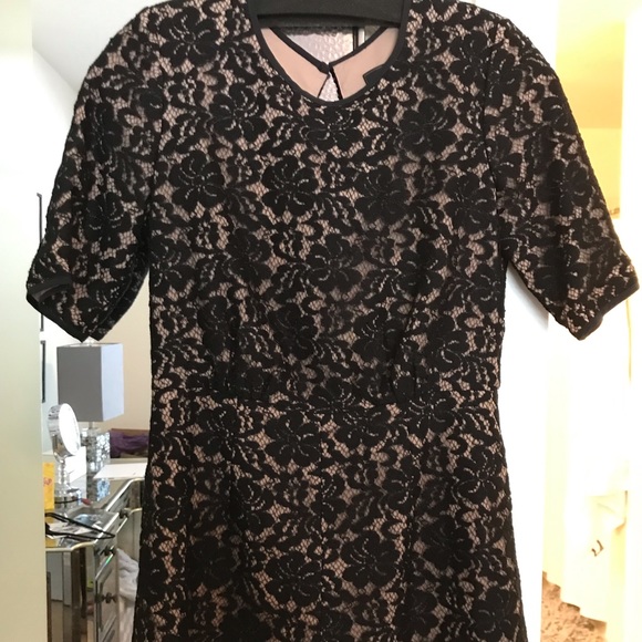 BCBG Maxazria Black Lace Romper - Picture 4 of 4
